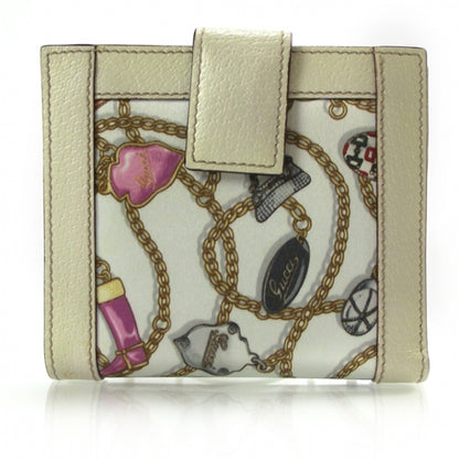 Gucci Satin Chain Print Charmy Boston w Wallet 11 of 17