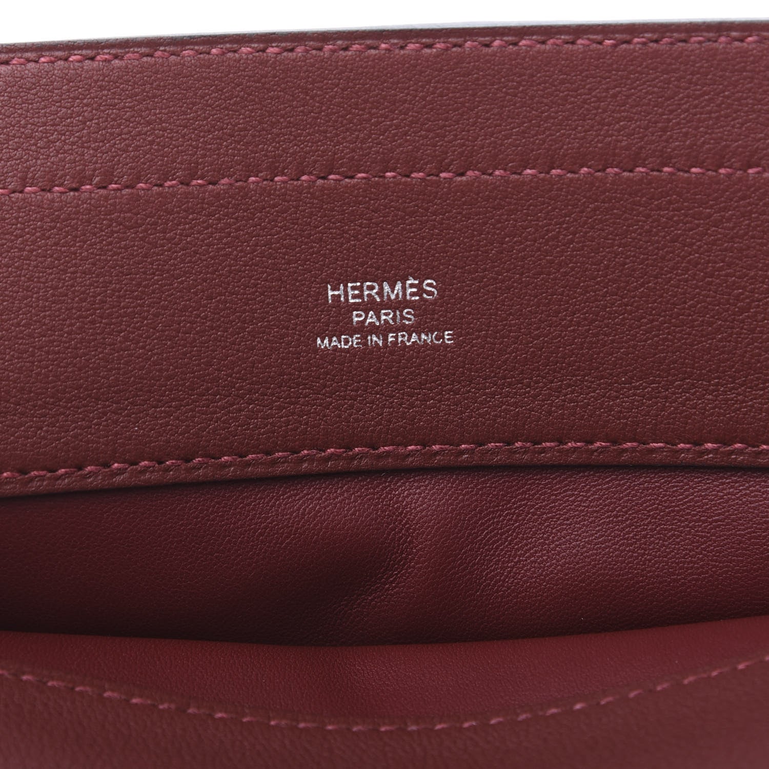 Hermes Milo Lambskin Swift Mini Aline Rouge H 6 of 10