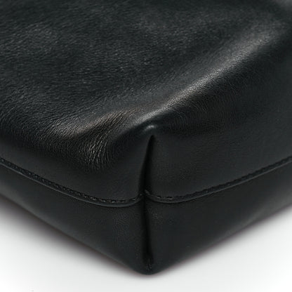 Saint Laurent Lambskin Pochon Shoulder Bag Black 8 of 9