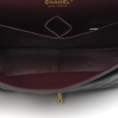 Chanel Lambskin Quilted Jumbo Double Flap Black 5 of 14