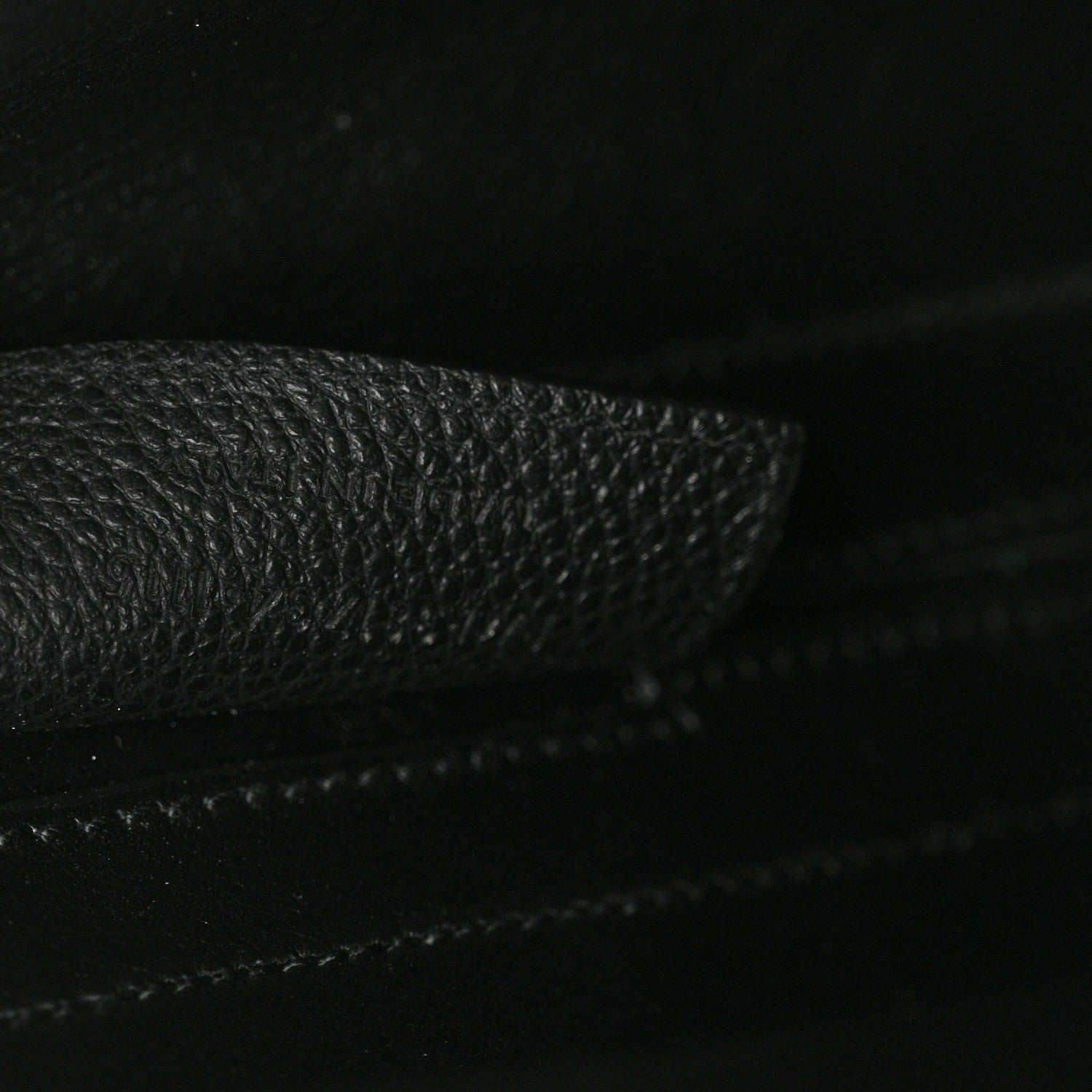 Saint Laurent Grained Calfskin Medium Emmanuelle Bucket Bag Black 7 of 15