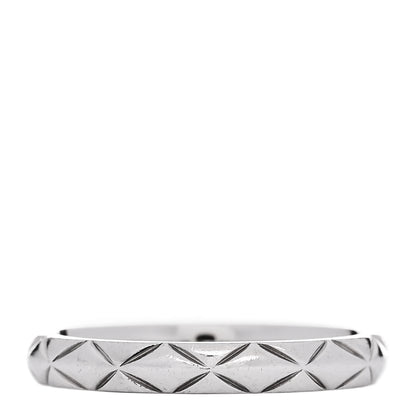 Chanel Platinum Mini Coco Crush Ring 49 4.75 3 of 5