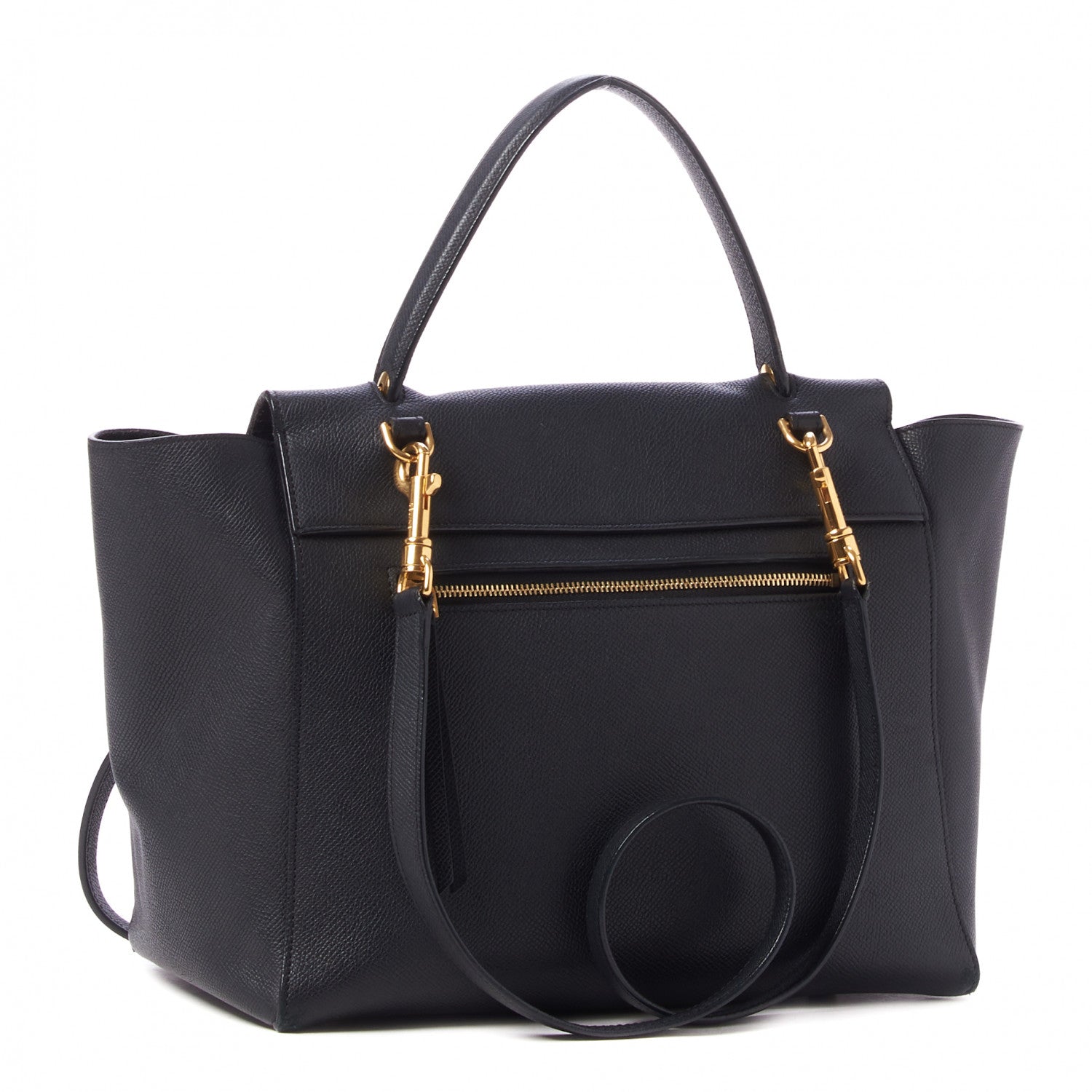 Celine Grained Calfskin Mini Belt Bag Black 3 of 9