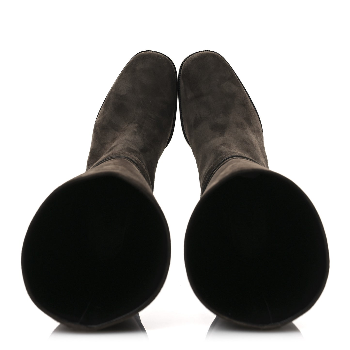 Suede Calfskin Justine 50 Boots 37 Ecorce