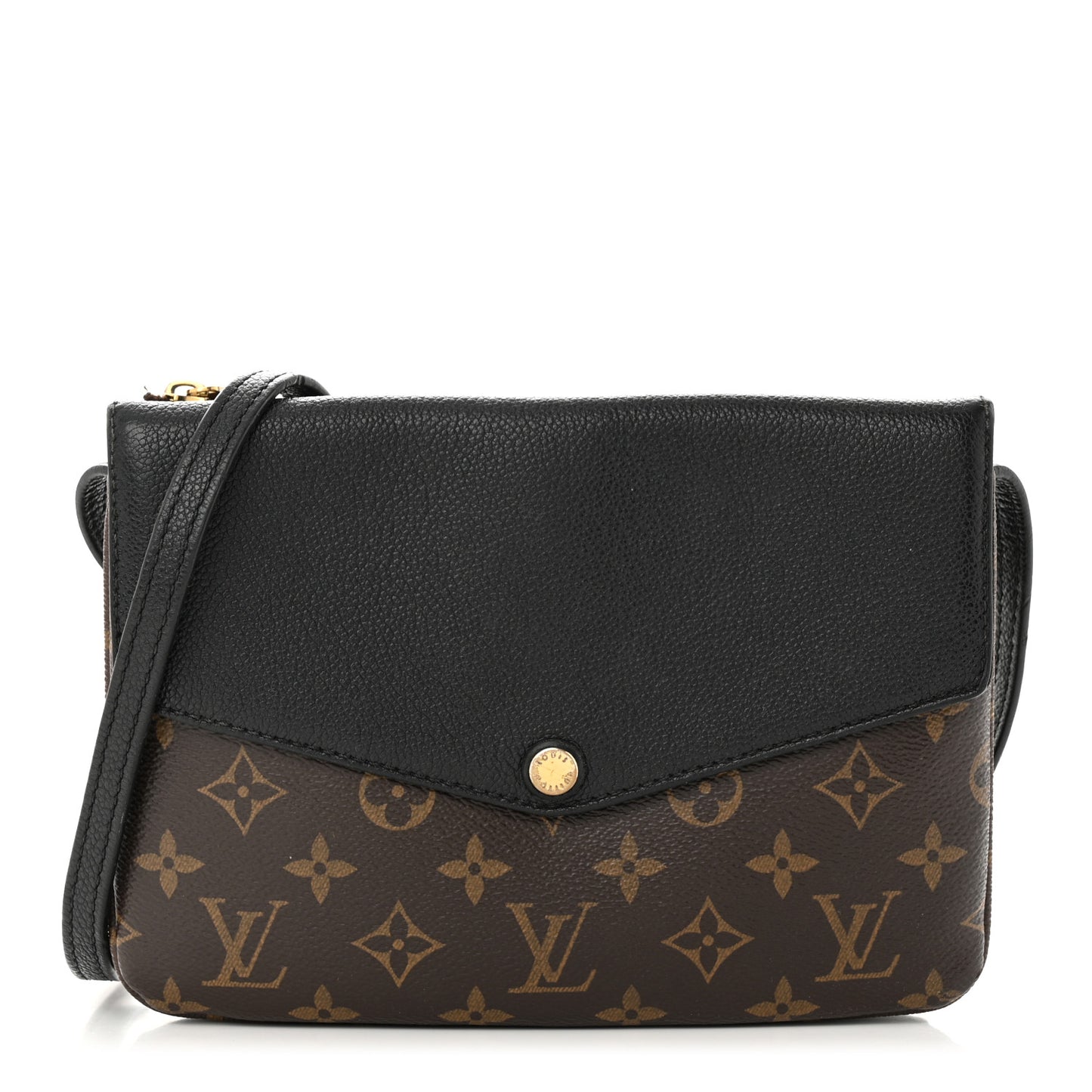 Monogram Twice Pochette Black