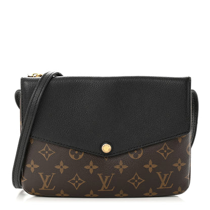 Louis Vuitton Monogram Twice Pochette Black 1 of 13
