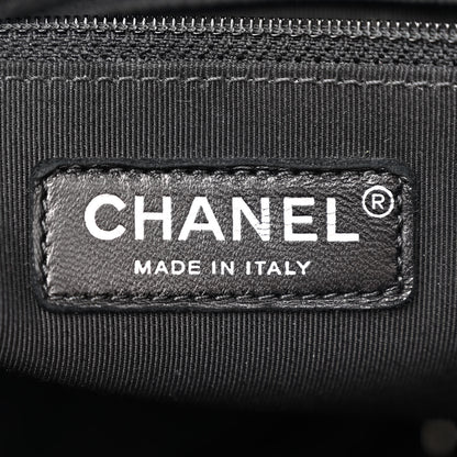 Chanel Caviar Quilted Large Urban Companion Top Handle Shopping Tote Black 6 of 13