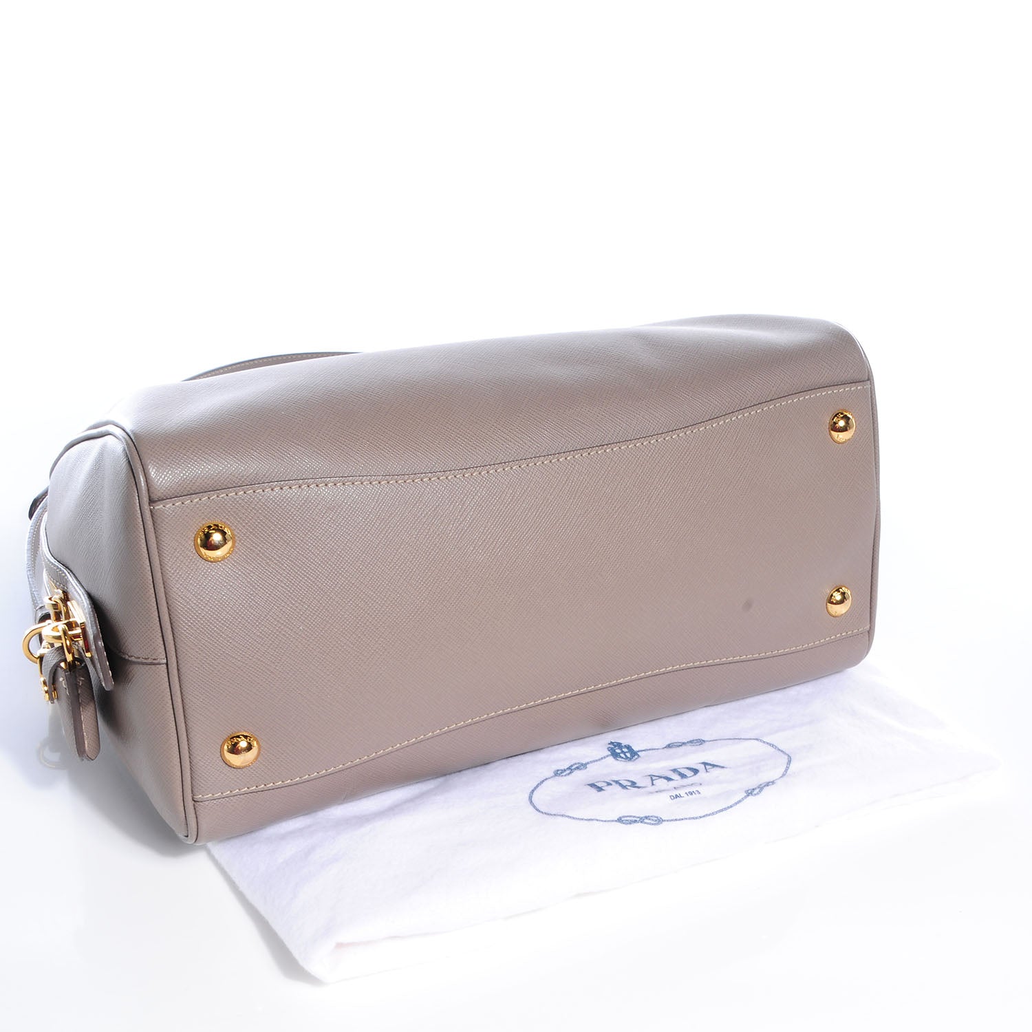 Prada Saffiano Lux Bowler Argilla 4 of 12