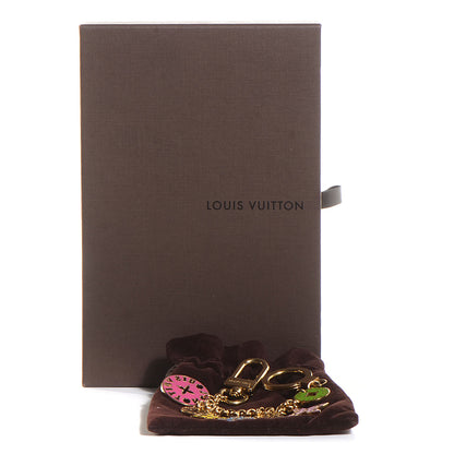 Louis Vuitton Monogram Multicolor Looping Chain Key Ring 6 of 6