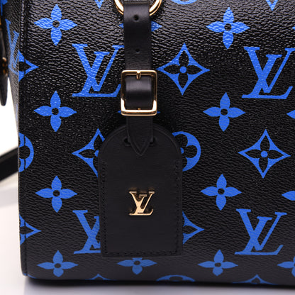 Louis Vuitton Colored Monogram Speedy Amazon PM Blue Black 9 of 16