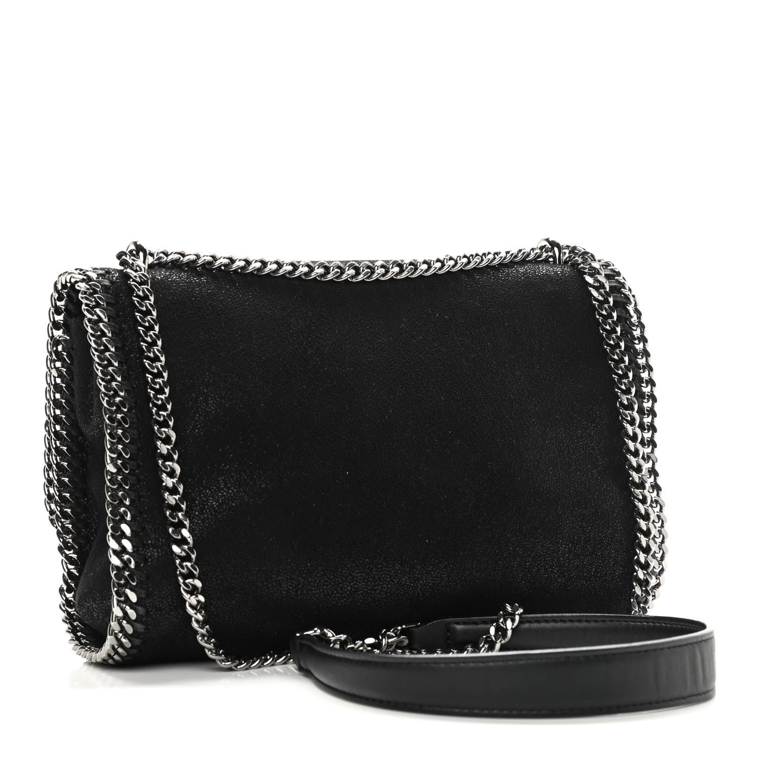 Stella McCartney Shaggy Deer Falabella Messenger Black 2 of 10