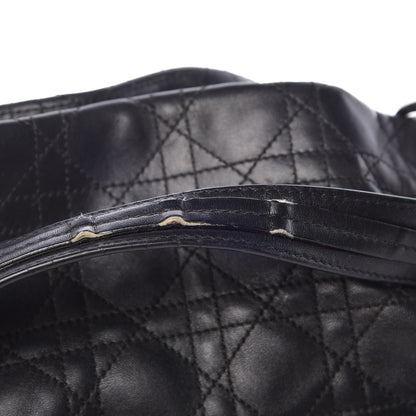 Christian Dior Lambskin Cannage Soft East West Tote Black 8 of 13
