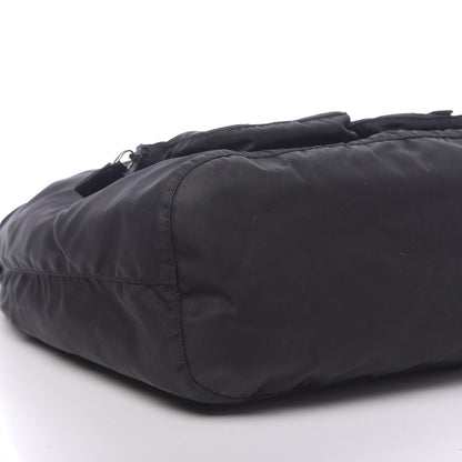 Prada Tessuto Nylon Hobo Black 9 of 10