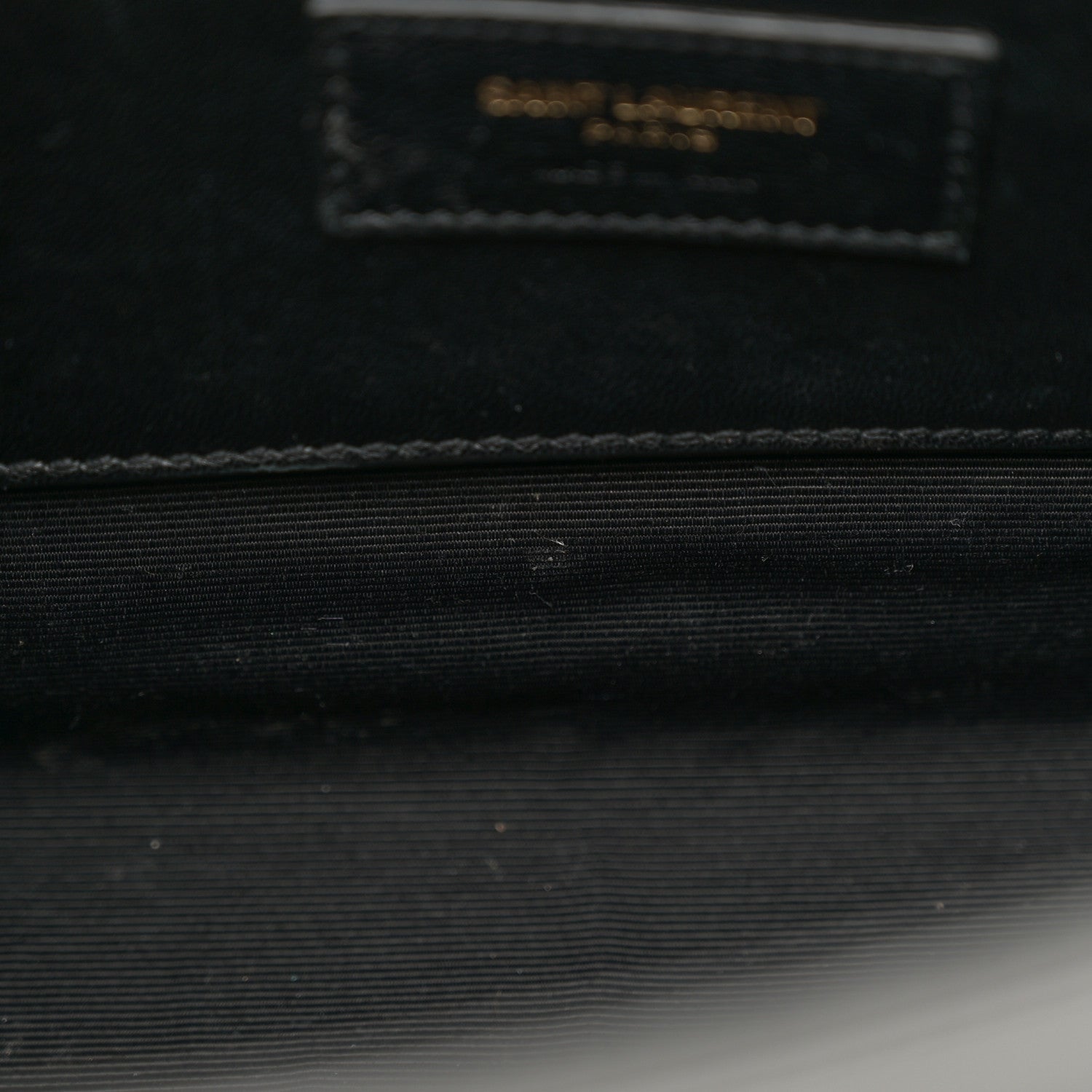 Saint Laurent Grain De Poudre Medium Classic Monogram Kate Satchel Black 11 of 15