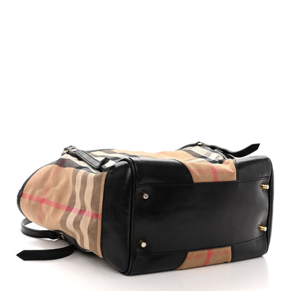 Burberry House Check Canterbury Tote Black 4 of 12
