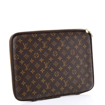 Louis Vuitton Monogram 13 Inch Laptop Sleeve 3 of 13