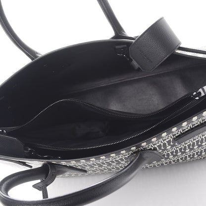 Saint Laurent Calfskin Skeleton Print Large Sac De Jour Black 6 of 8