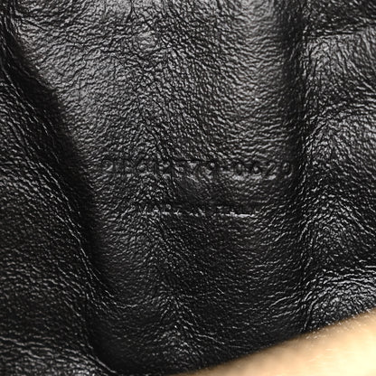 Saint Laurent Grain De Poudre Matelasse Monogram Mini Lou Camera Bag Dark Beige 7 of 10