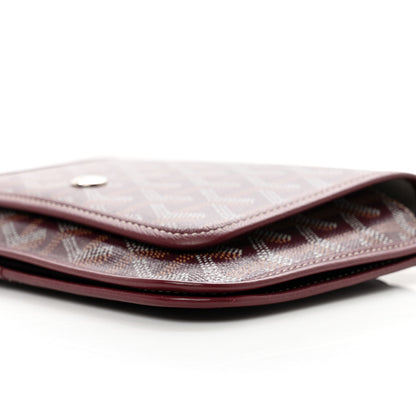 Goyard Goyardine Plumet Wallet Clutch Burgundy 11 of 11