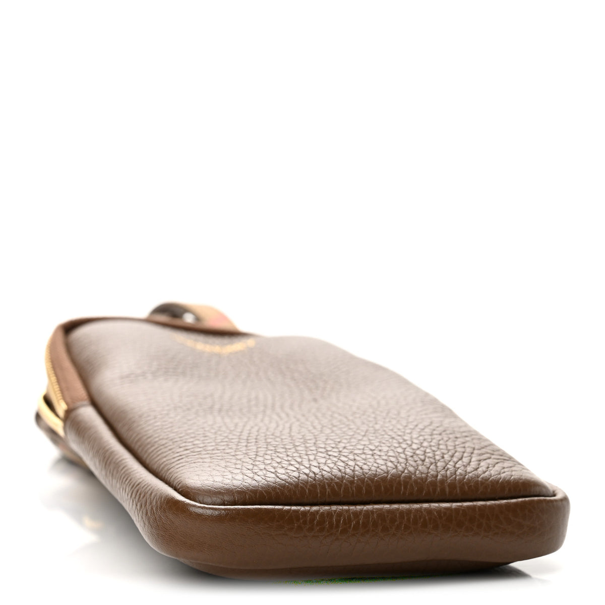 Burberry Grainy Calfskin Phone Pouch Earth 4 of 10
