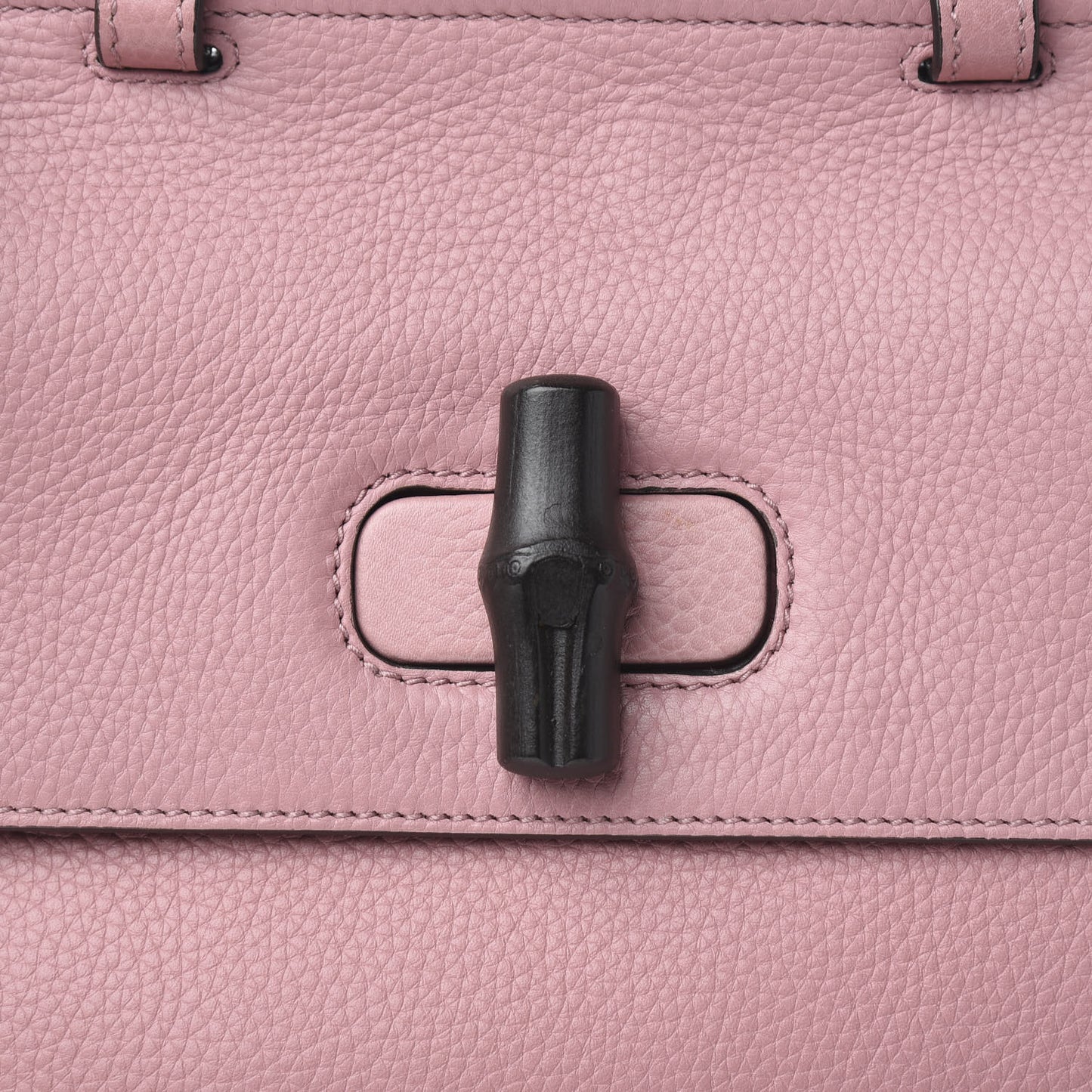 Cellarius Calfskin Medium Bamboo Daily Top Handle Bag Carmine Rose