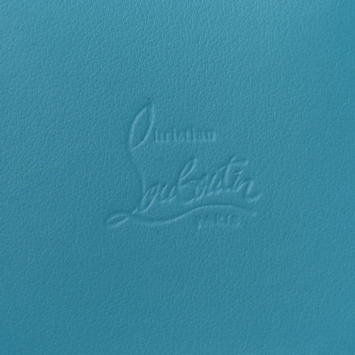 Techno Perforated TPU Calfskin Cabalou Flash Blue