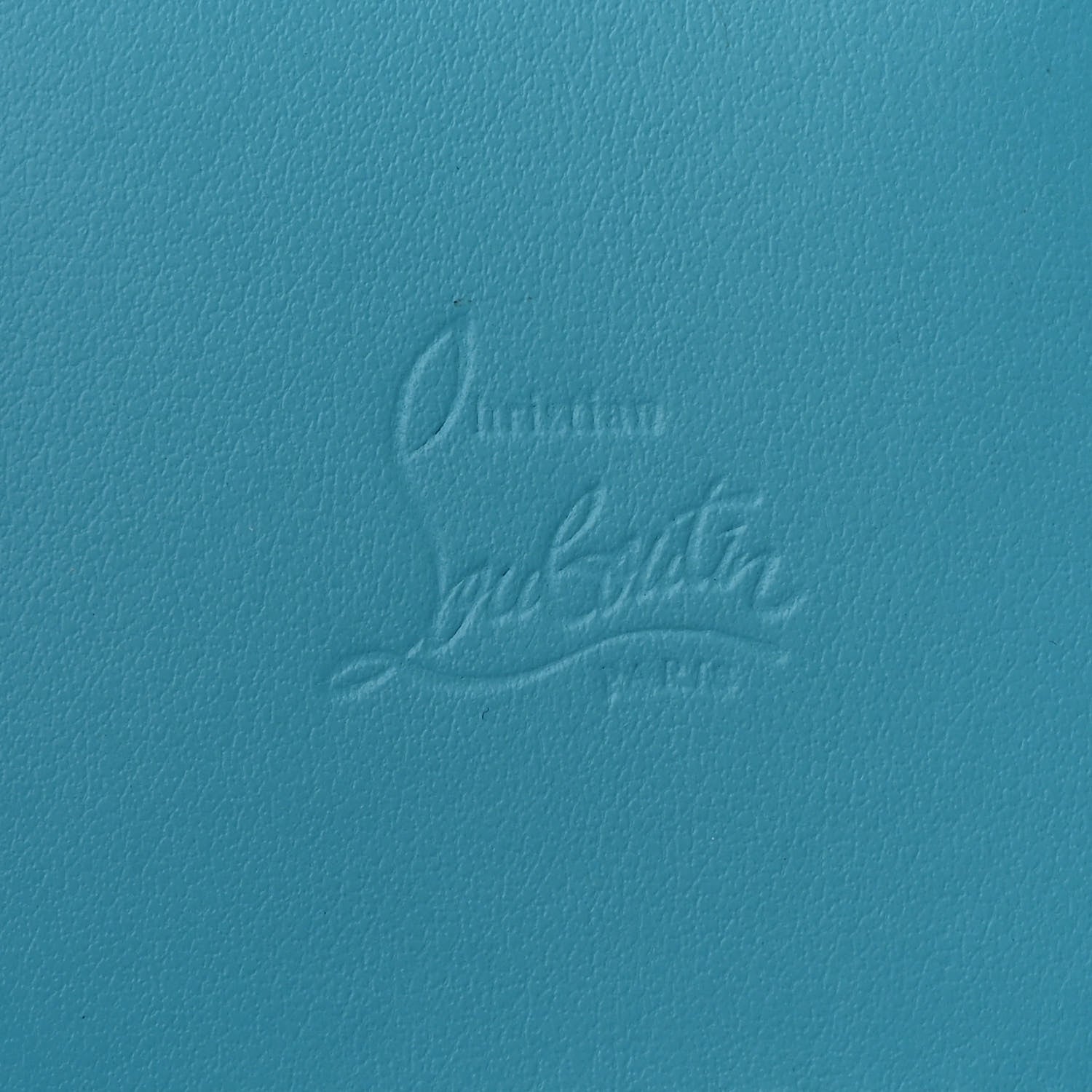 Christian Louboutin Techno Perforated TPU Calfskin Cabalou Flash Blue 6 of 10
