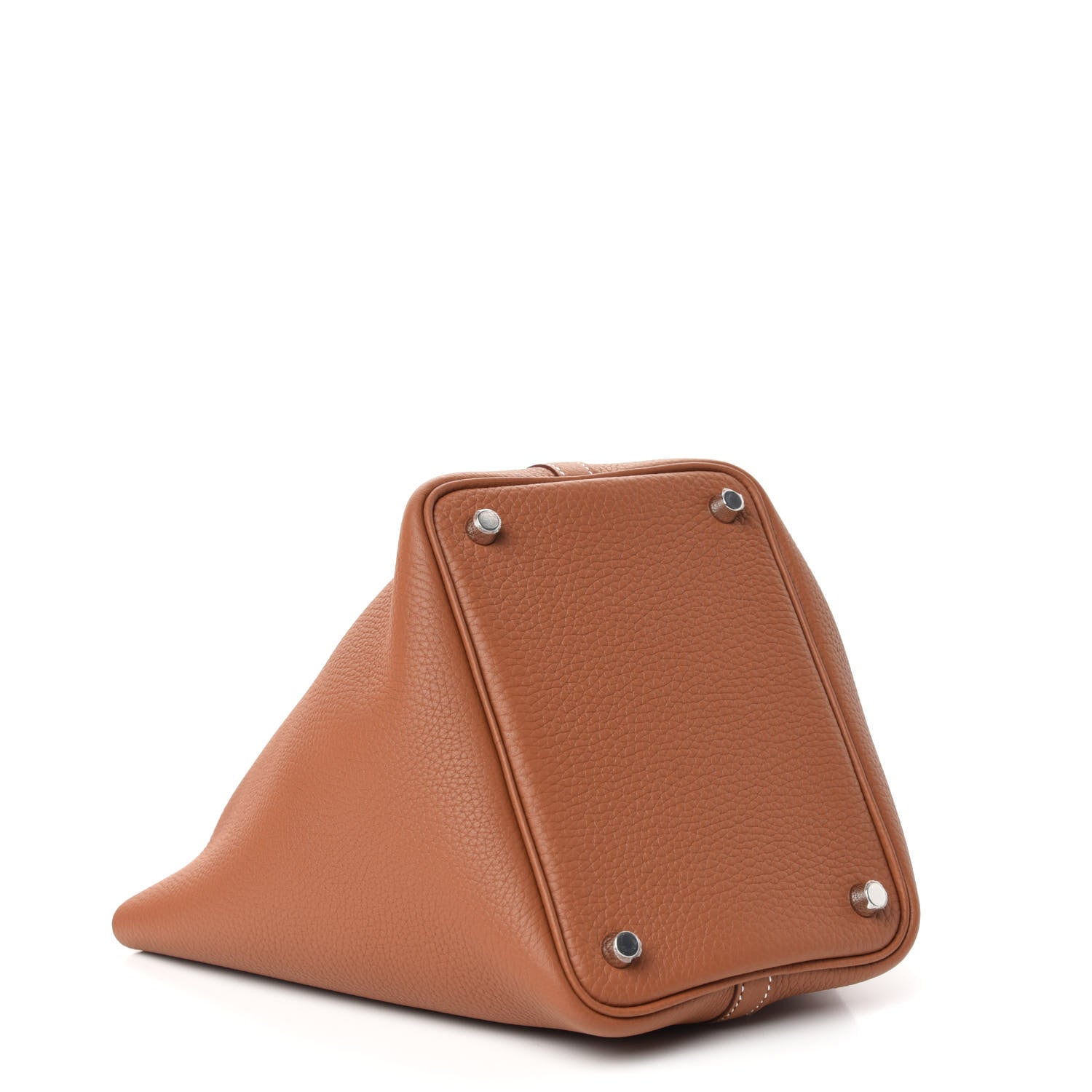 Hermes Taurillon Clemence Picotin Lock 18 PM Gold 4 of 10