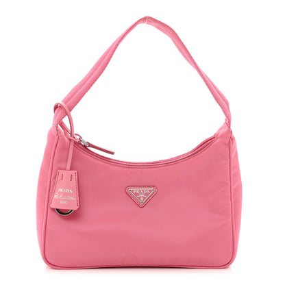 Prada Tessuto Nylon Mini Re-Edition 2000 Bag Begonia 1 of 9