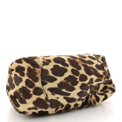 Prada Calf Hair Leopard Print Bag Avorio 4 of 13