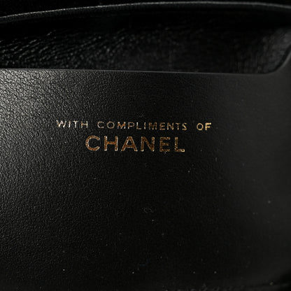 Chanel Velvet Quilted Mini Top Handle Flap Black 6 of 13
