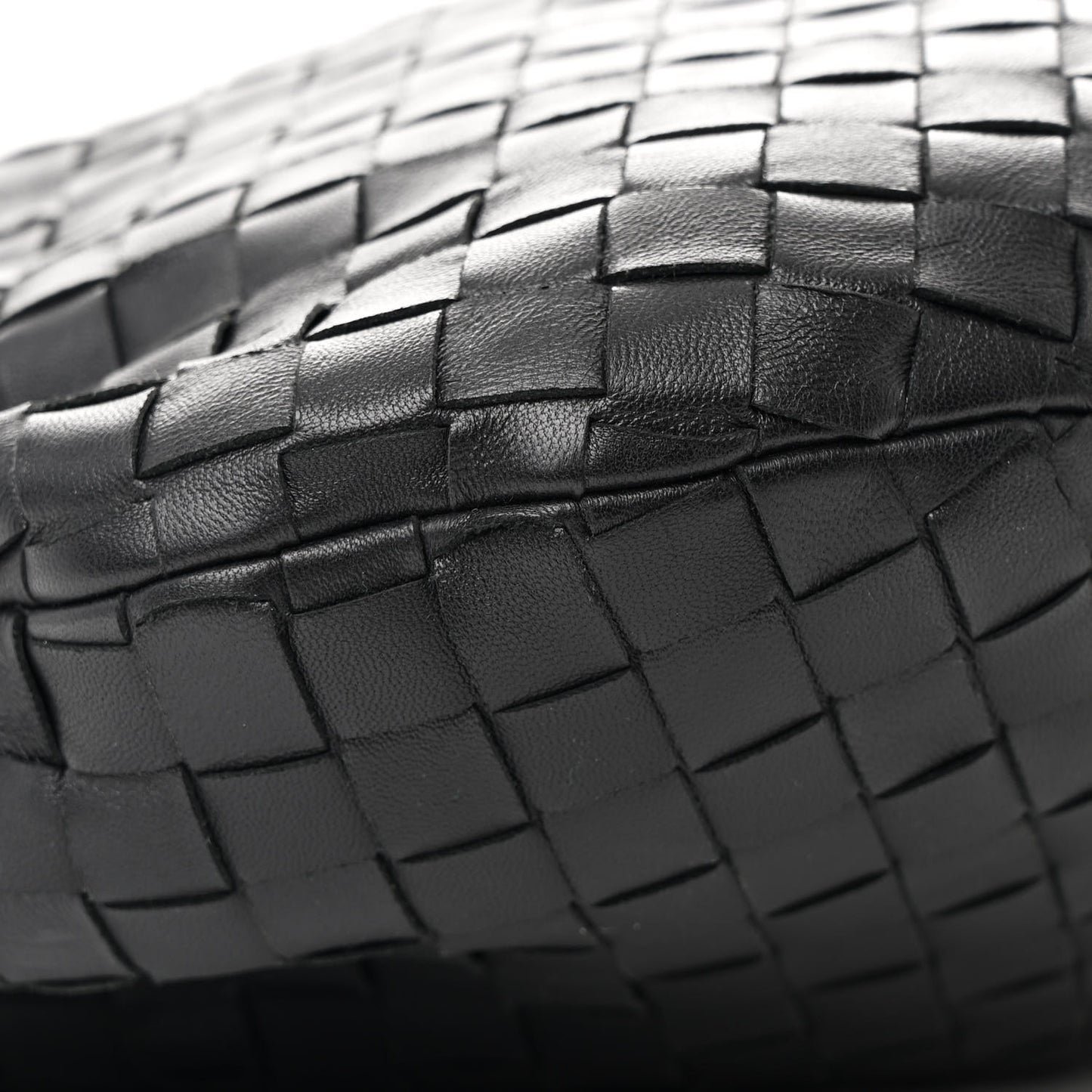 Nappa Intrecciato Teen Jodie Hobo Black