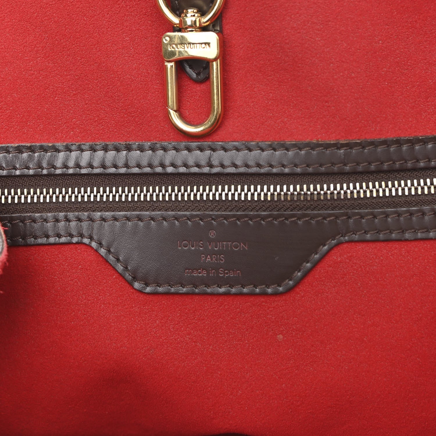 Louis Vuitton Damier Ebene Hampstead MM 6 of 9