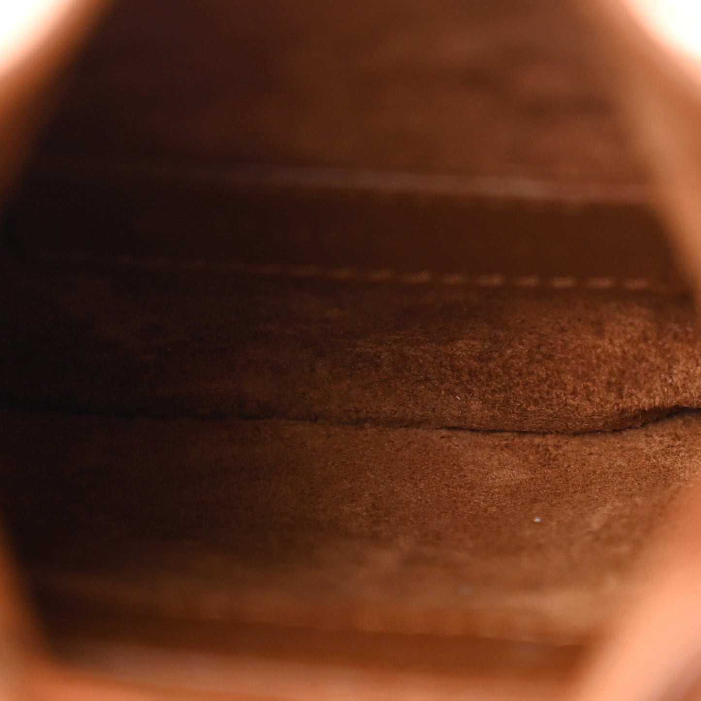 Raffia Cassandre Mini Pochon Crossbody Bag Brick Natural