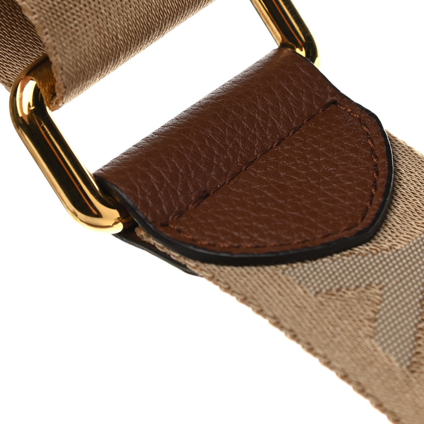 Calfskin Vintage Check Note Crossbody Bag Tan
