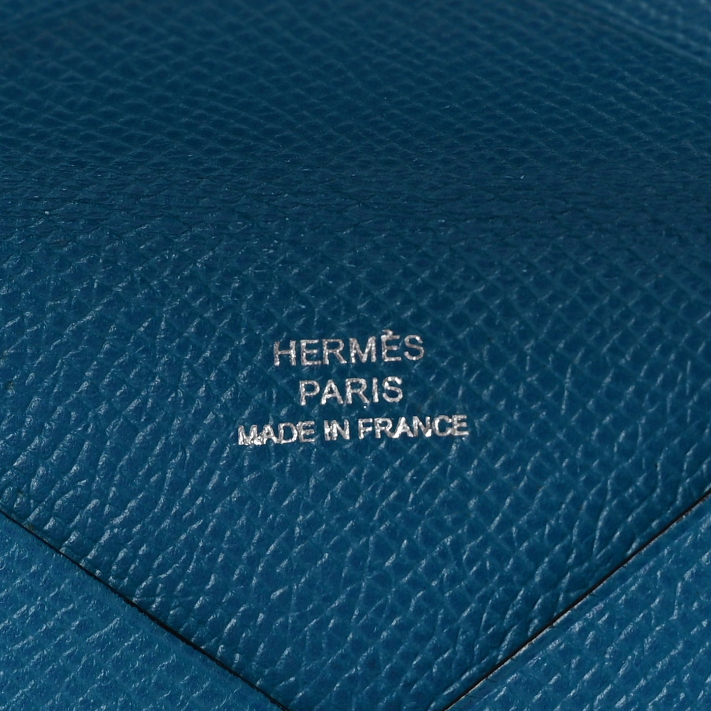 Epsom Calvi Card Case Bleu Izmir