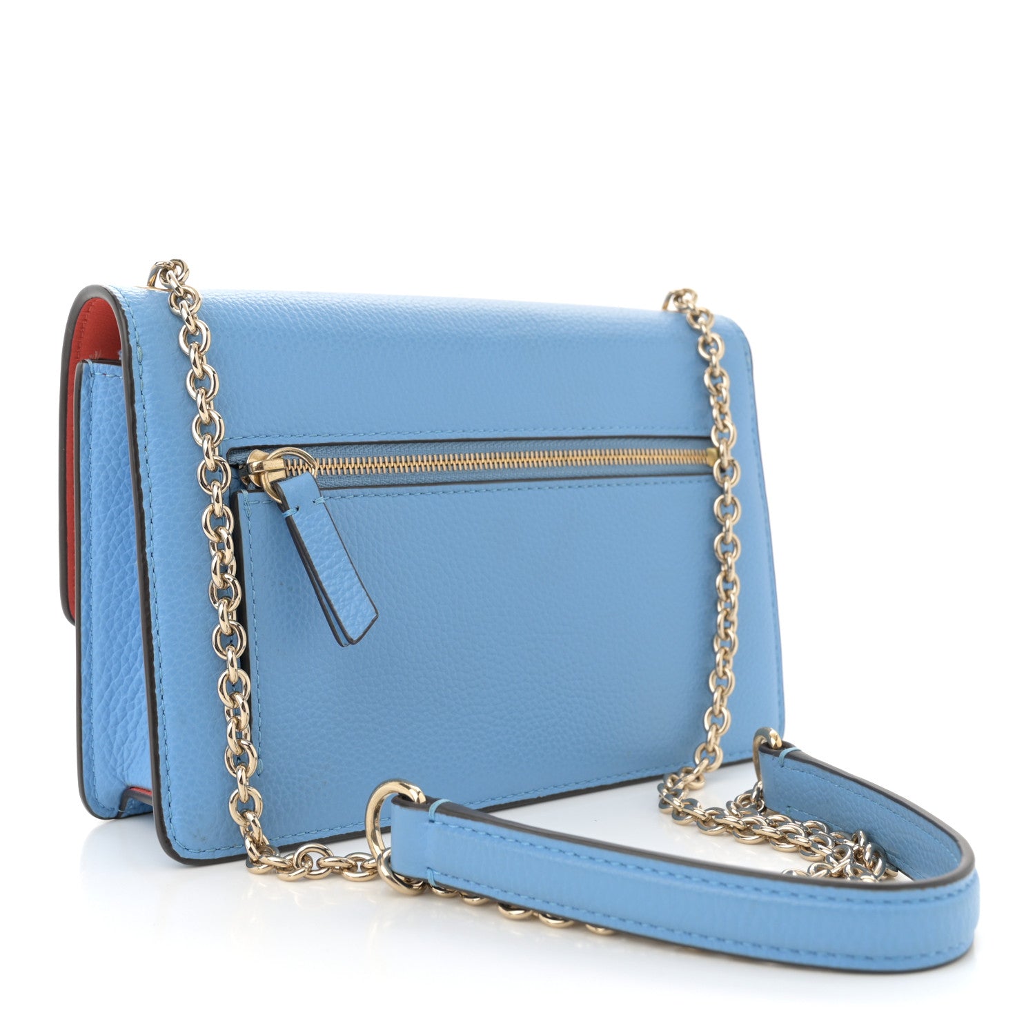 Mulberry Small Classic Grain Calfskin Small Darley Cornflower Blue 3 of 12