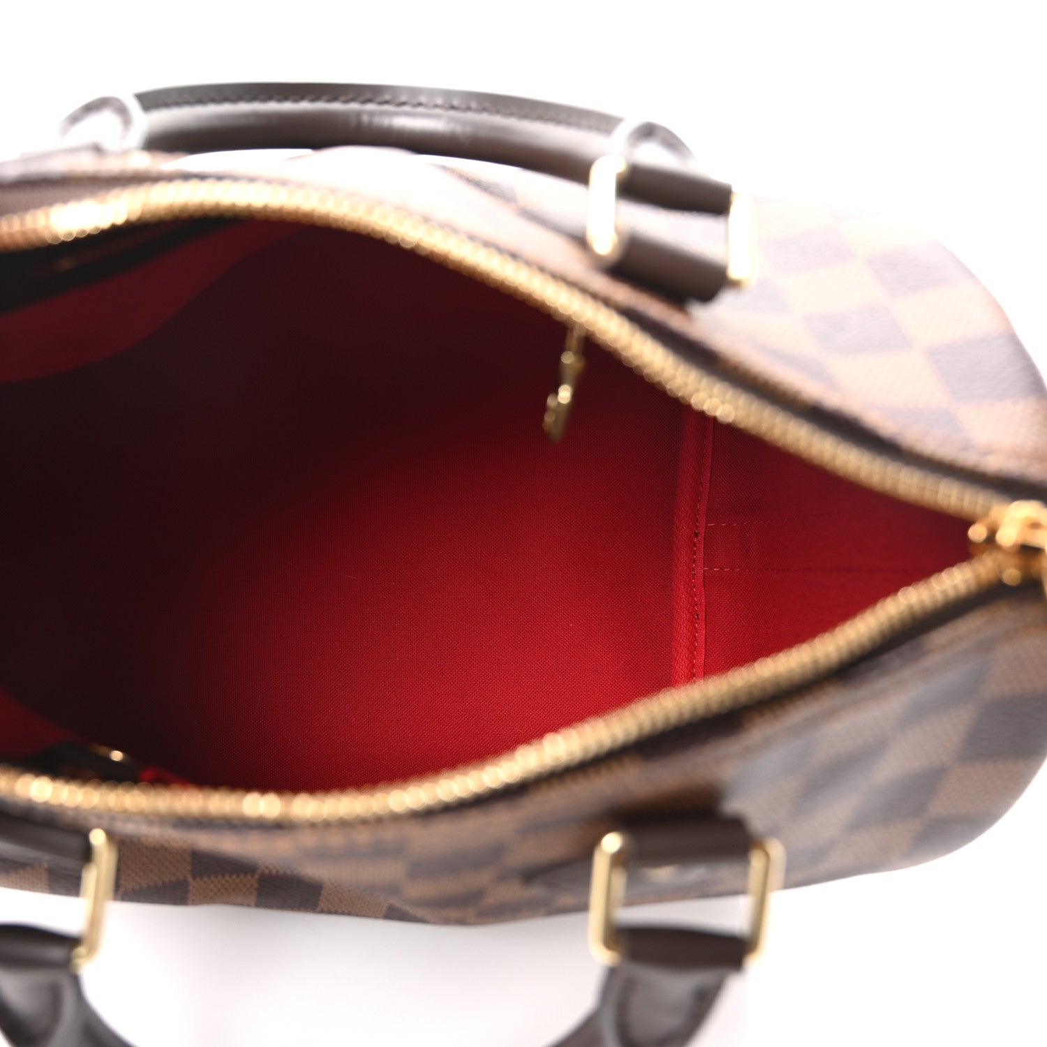 Louis Vuitton Damier Ebene Speedy Bandouliere 25 5 of 9
