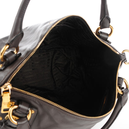 Prada Soft Calf Shoulder Bag Cenere 5 of 10