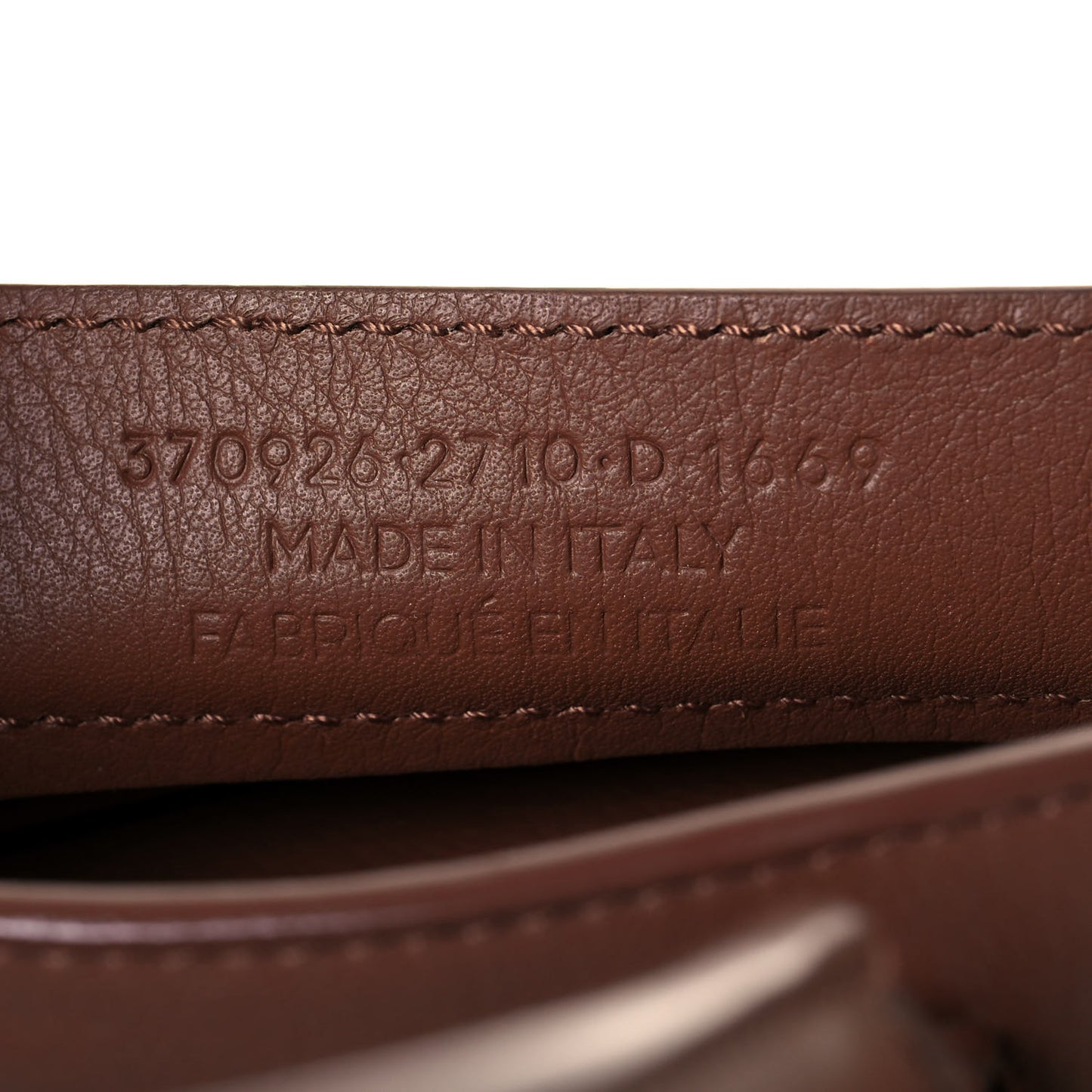Supple Calfskin Papier Mini A4 Zip Around Tote Marron Tabacco