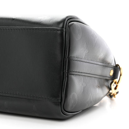 Louis Vuitton Monogram Ink Speedy BB Black 9 of 11