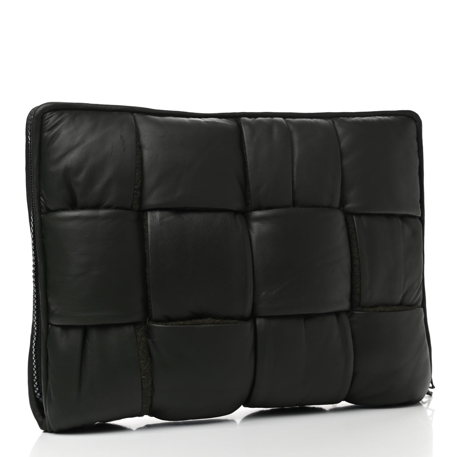 Bottega Veneta Calfskin Maxi Intrecciato Puffy Laptop Pouch Camping 3 of 9