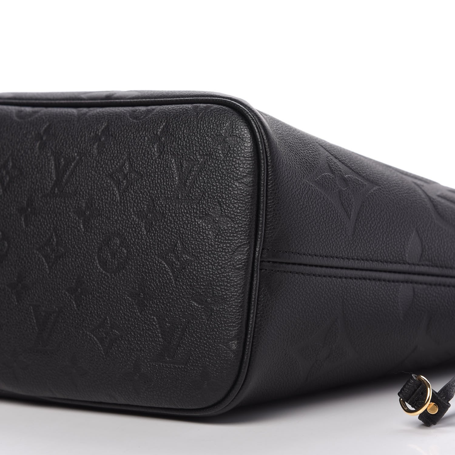 Louis Vuitton Empreinte Monogram Giant Neverfull MM Black 7 of 10