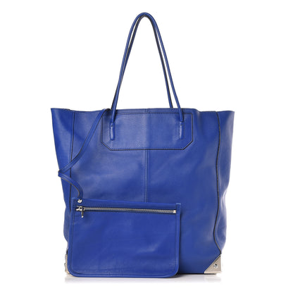 Alexander Wang Pebbled Calfskin Prisma Skeletal Tote Azure 1 of 16