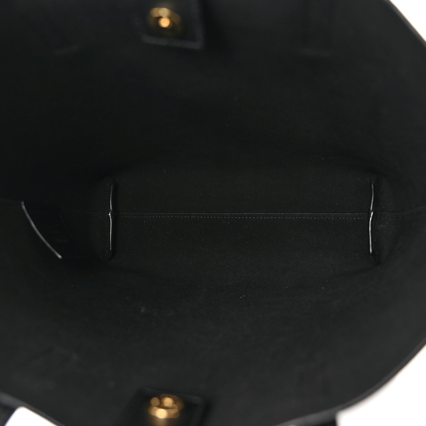 Calfskin Toy Shopping Tote Black