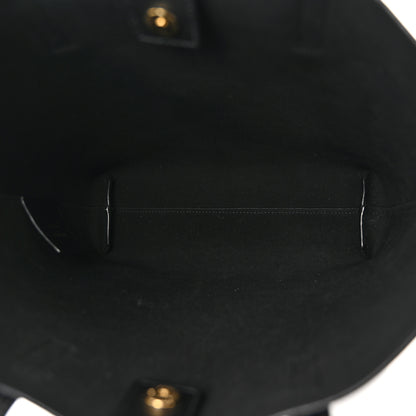 Saint Laurent Calfskin Toy Shopping Tote Black 5 of 9