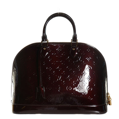 Louis Vuitton Vernis Alma GM Amarante 1 of 7