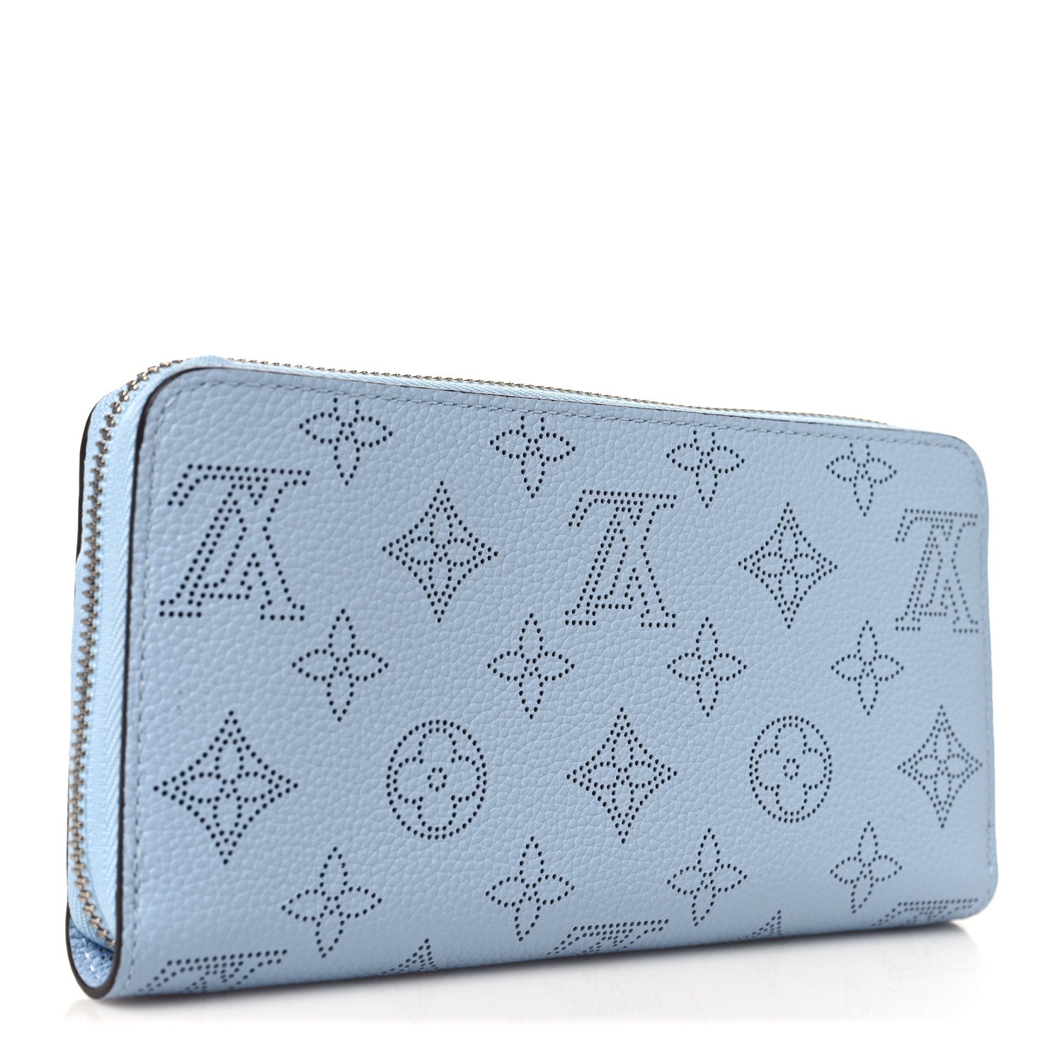Louis Vuitton Mahina Zippy Wallet Blue Nuage 3 of 6