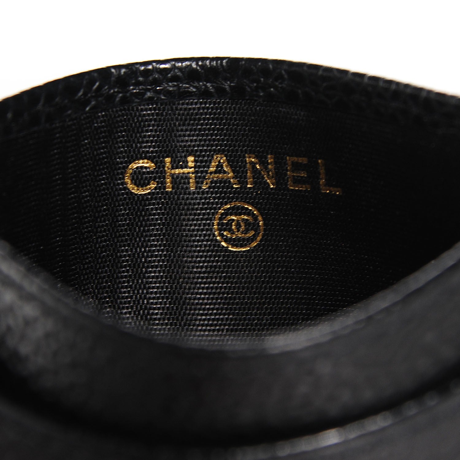 Chanel Caviar Timeless CC Card Holder Black 6 of 8