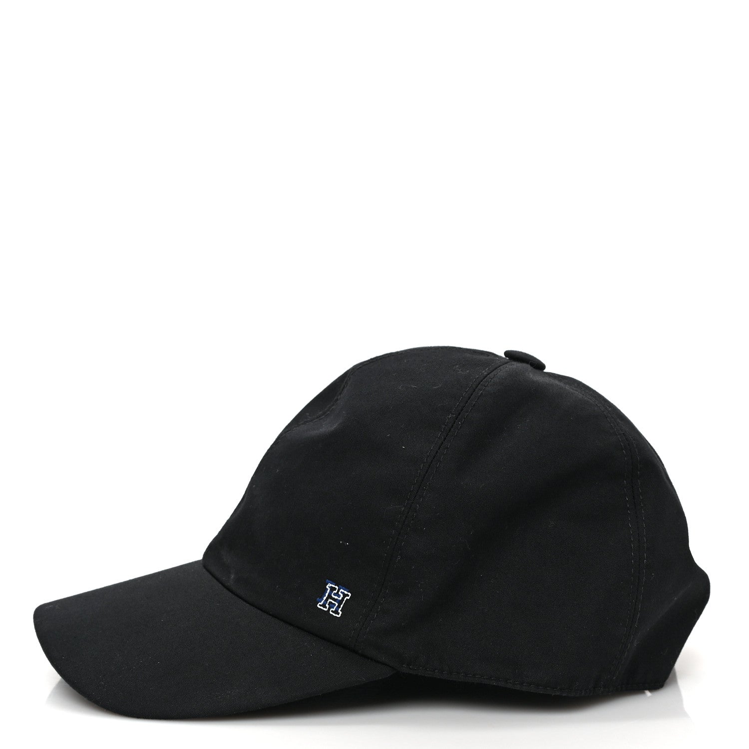 Hermes Cotton Viscose Hat 58 Black 4 of 9